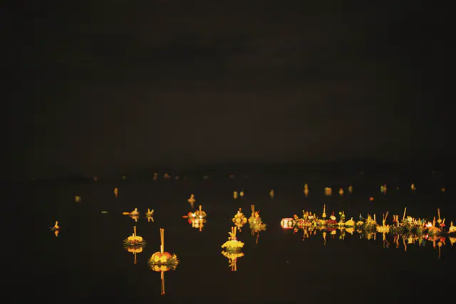 Loy Krathong riverside dinner